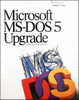 Capa do manual da versão 5 do DOS