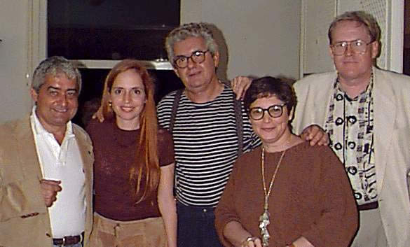 Capitão Gravatá, Olivia Byington, Cora Rónai e John Dvorak