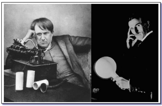 Edison e Nicolas Tesla