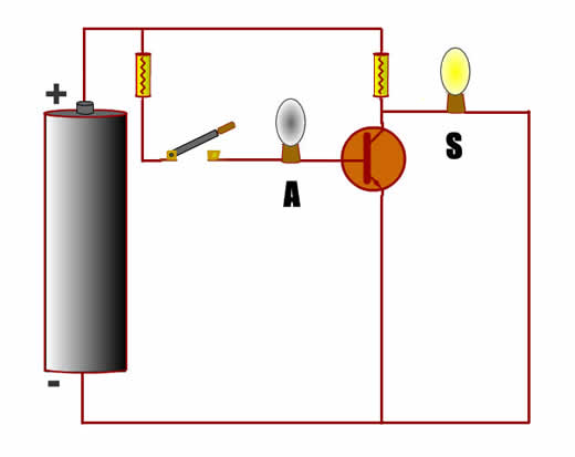 transistor único