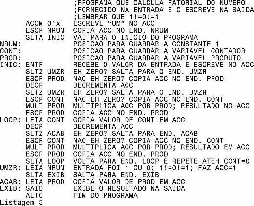 programa assembly
